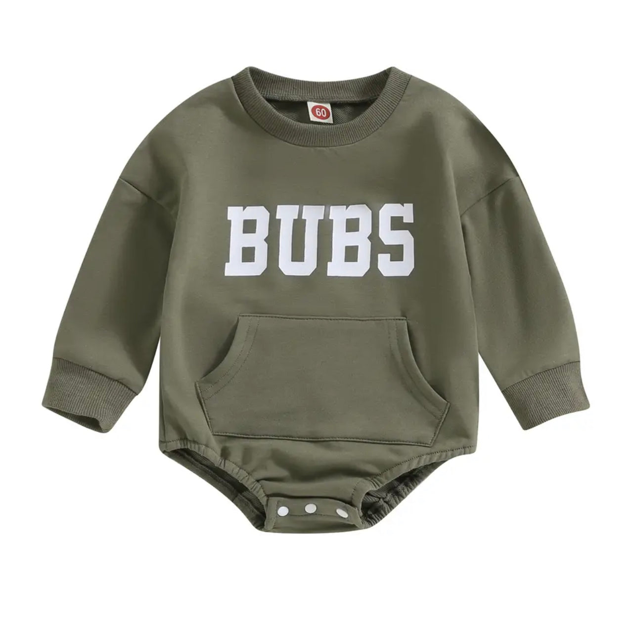 BUBS Olive Romper – HuddyBearCo