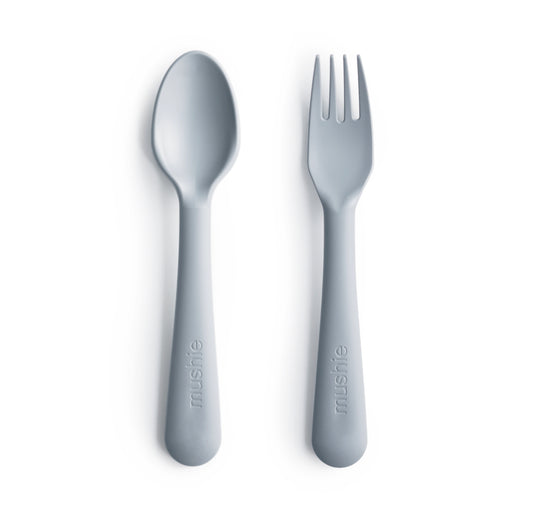 Fork and Spoon Set - Cloud