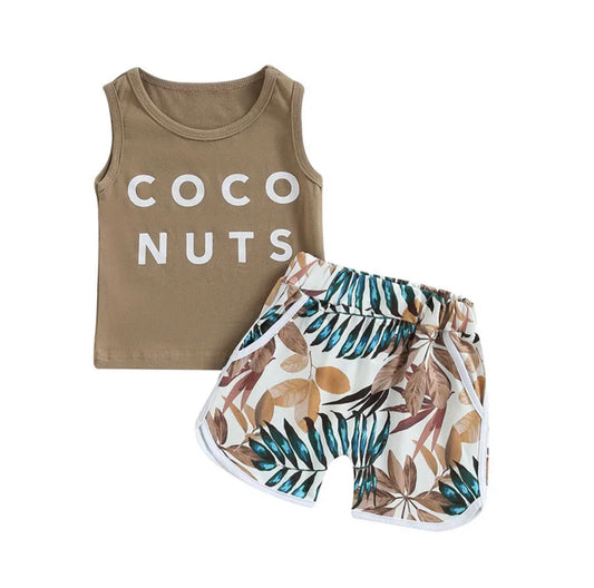 Coconuts Tank and Shorts Set