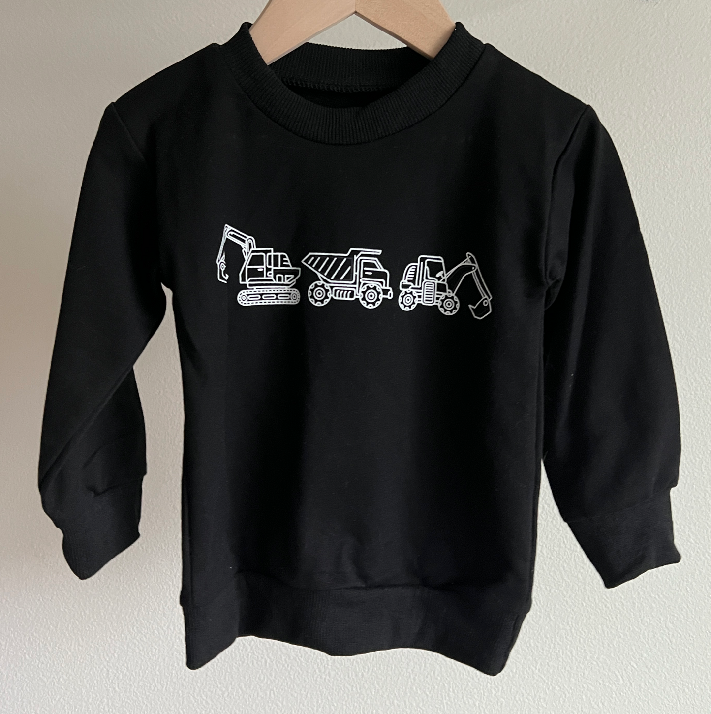 Black Tractor Crewneck