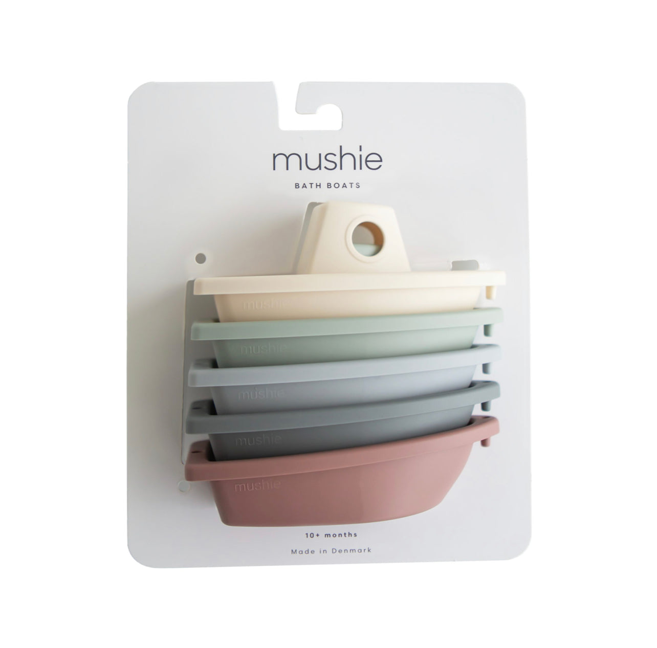 mushie Stackable Bath Boats Toy curated on LTK