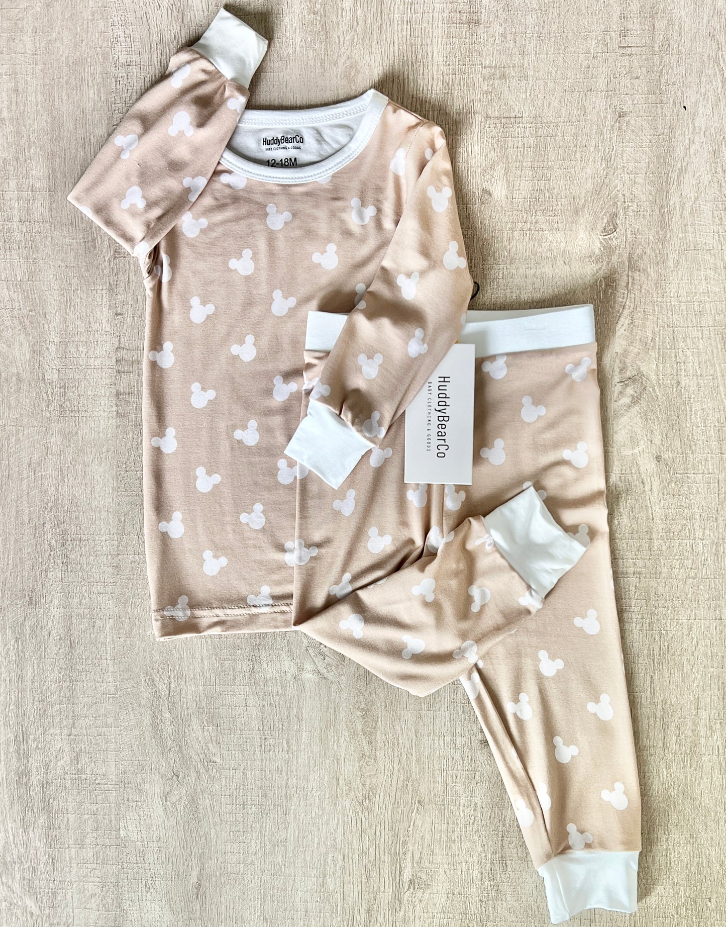 Mickey Bamboo 2 Piece Pajama Set