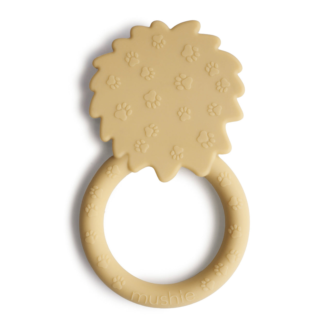 Lion Teether - Soft Yellow