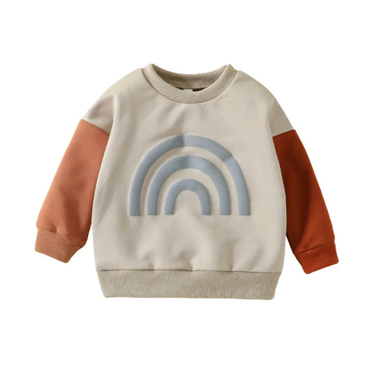 Primary Rainbow Sweatshirt