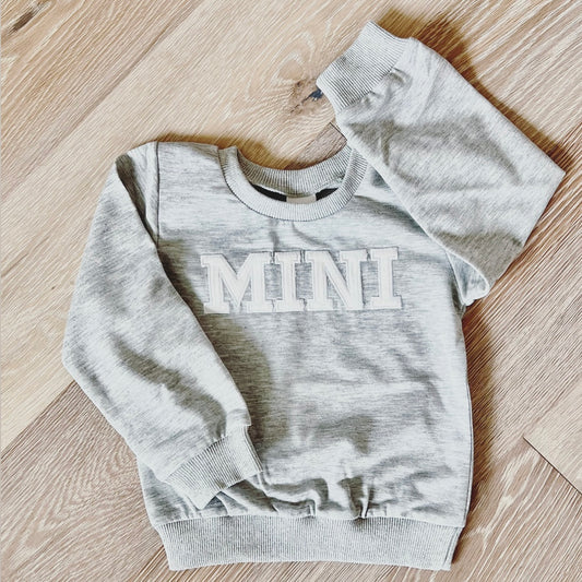 Mini Crewneck - Gray